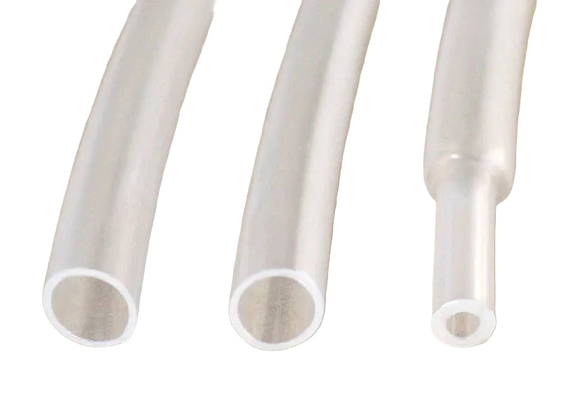 4:1 Clear Heat Shrink Tubing with Adhesive Glue Liner — Φ4mm to Φ20mm