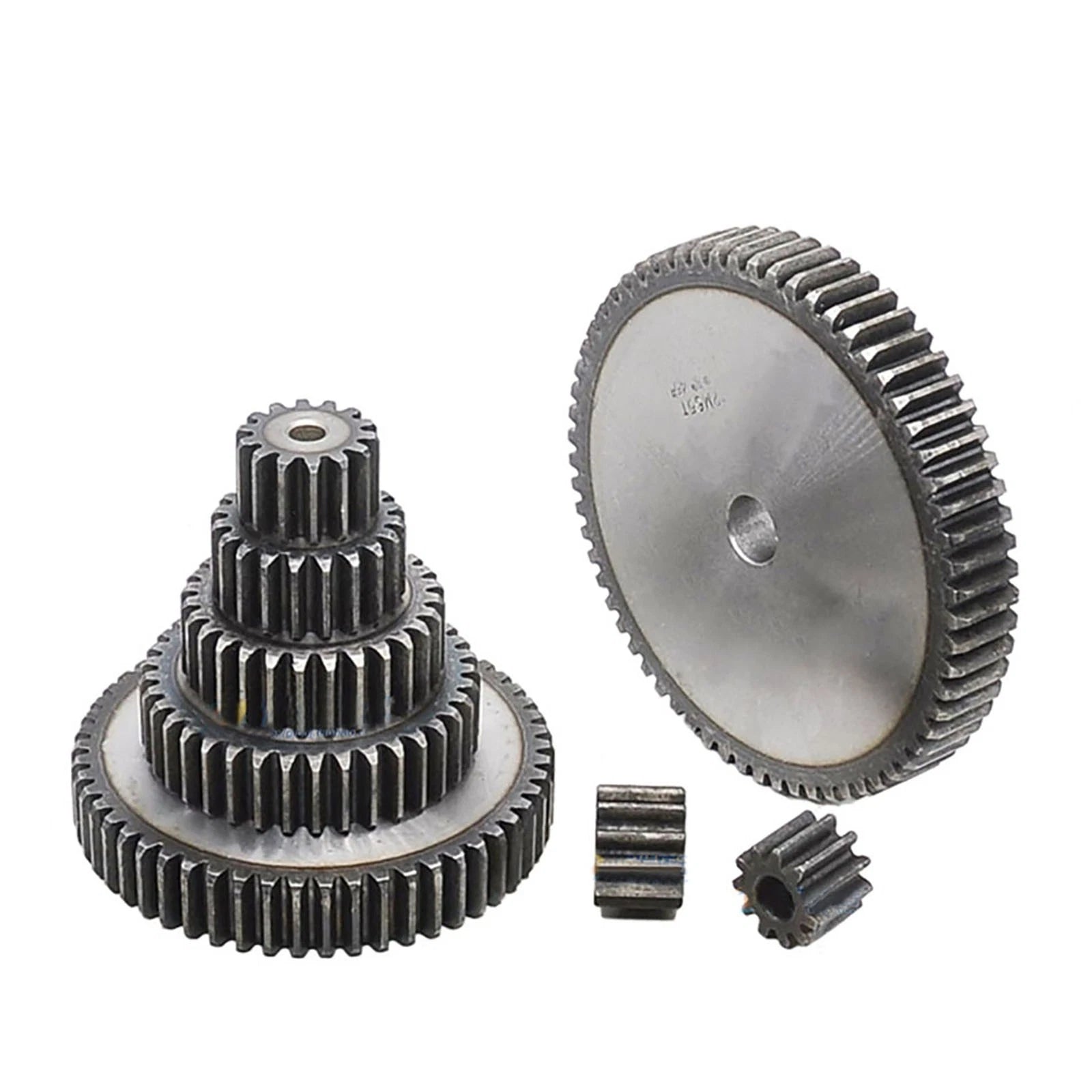 2.5 Module Pinion Spur Gears #45 Steel Metal No-step CNC Transmission
