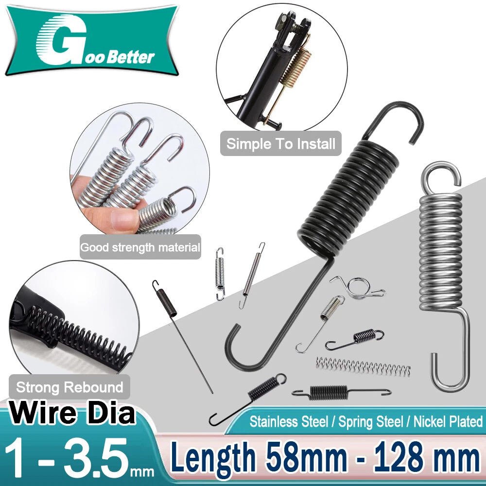 Expansion Spring Various Stand Tension Extension Expanding Extending Springs - HomeDIYer