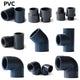 PVC UPVC SOLVENT WELD PIPE FITTINGS FISH POND INDUSTRIAL Plumbing Couping Grey
