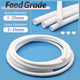 Food Grade White Silicone Tube Hose Pipe – Soft Flexible Rubber, ID 1–25mm