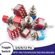MTS PS Series Mini Toggle Switch — 3/6/9/12 Pin, 2-Way & 3-Way, Latching & Self-Resetting