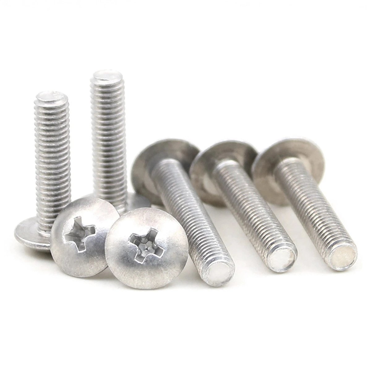 M3 M4 M5 Aluminum Phillips Truss Head Screws DIN 7983 – Metric Machine Bolts - HomeDIYer
