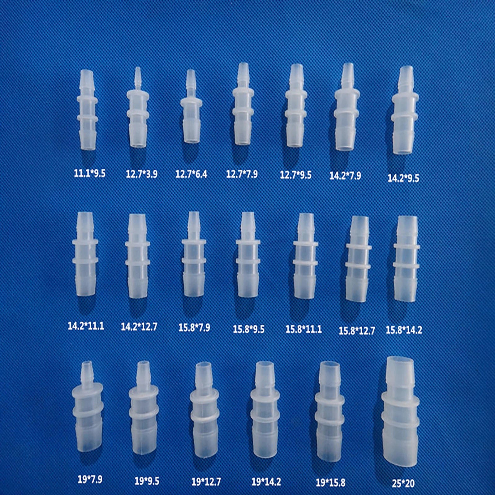 Reducing Coupling Straight Hose Pipe Plastic Adapter Fittings Connector Joint
