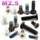 M2.5 Ultra Thin Flat Wafer Head Phillips Screws – CM2.5 Laptop Computer Screws (Various Finishes)