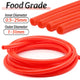Food Grade Red Silicone Rubber Tube Hose Pipe | ID 0.5mm–25mm