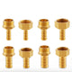 BSP Taper Thread Hose Tail Connector — 1/2" & 3/4" Female/Male Fuel Line Fitting