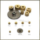 0.5 Mod Transmission Spur Gear 8-16Teeth Metal Brass RC Model Car Boat Toy Motor