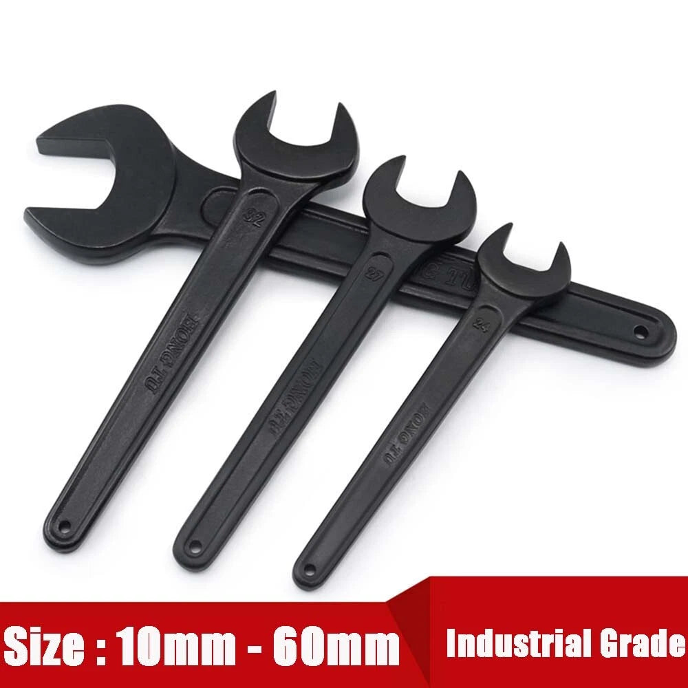 Single Open Ended Spanner Combination Wrench Impact High Carbon Steel HRC 60°