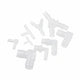 Plastic Hose Pipe Connector Reducing Fitting Plastic Barbed Fuel Water Vacuum