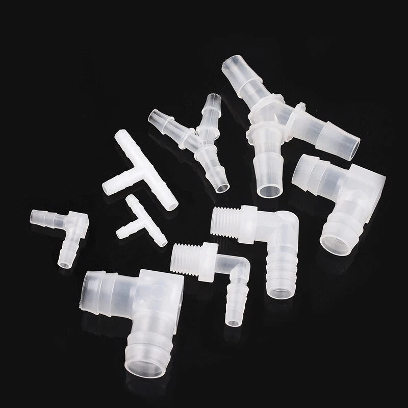Plastic Hose Pipe Connector Reducing Fitting Plastic Barbed Fuel Water Vacuum