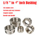 304 Stainless Steel Reducing Bush Adaptor | Male to Female NPT Pipe Fitting