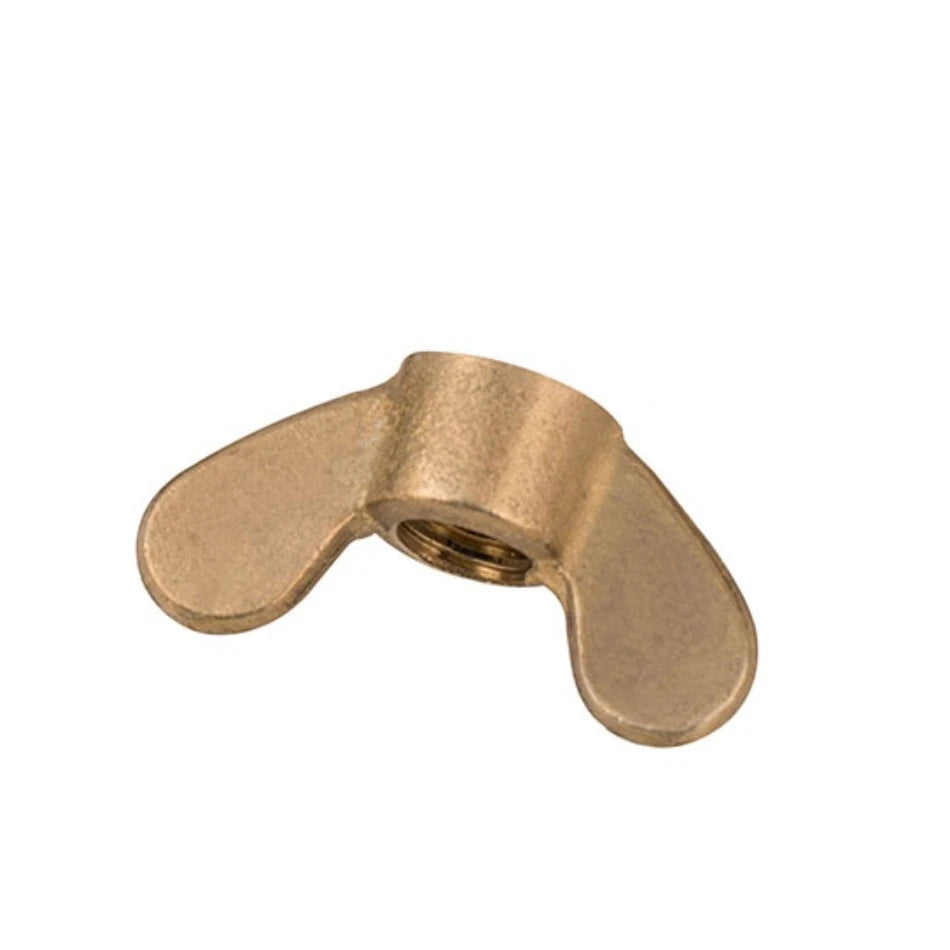 M6 / 6mm Wing Nuts Butterfly Nuts for Bolts & Screws Solid Brass