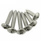 M3 M4 M5 M6 Truss Head Self Tapping Screws – 304 Stainless Steel, Natural Finish