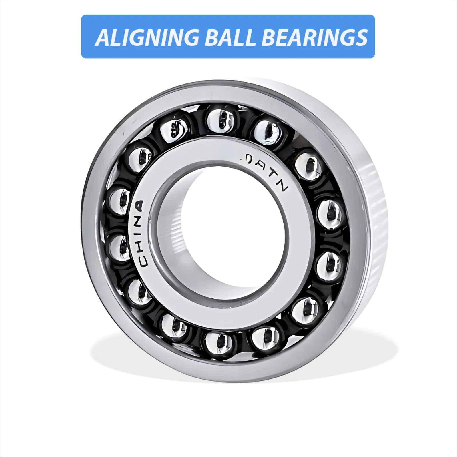 1308 - 1315 Self Aligning Ball Bearings 40mm to 75mm Shaft - Cylindrical Shaft
