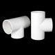PVC Pipe Fitting Tee Socket ID 16-160mm T Piece Connector Adhesive Pipe Fittings
