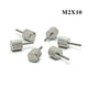 M2 x 10mm Cylinder Head Knurled Thumb Screws – Stainless Steel Hand Grip Knob Bolts