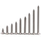M2.2 M2.6 M3 Flat Head Self Tapping Screws – 304 Stainless Steel, Phillips Drive
