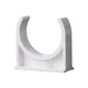 PVC U-Type Pipe Clamp Pipe Clip Tube Holder For 20 25 32 40 50mm Pipe Fittings