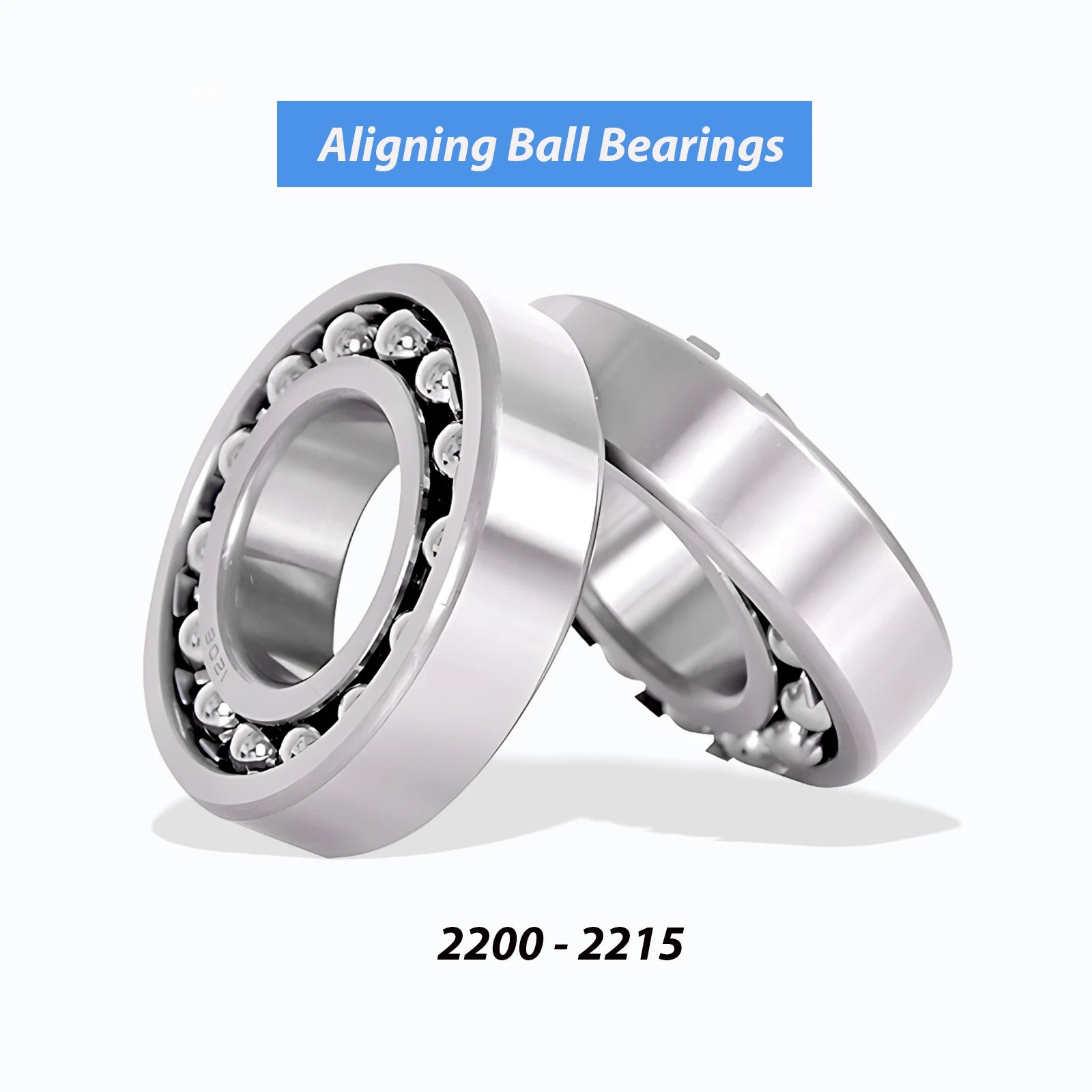 2200 - 2215  Self Aligning Ball Bearings - Choose Size 10mm - 75mm