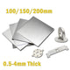 Titanium Alloy Sheet Flat Plate 0.5-4mm Thickness TA2 Cut Titanium Sheet