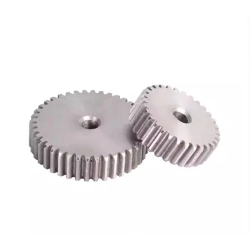 Spur Gear 45# Carbon Steel Transmission Gear 1.25 Mod 10-60T Pinion Motor Gear