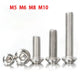 M5–M10 Button Head Socket Cap Screws | A2 304 Stainless Steel Hex Drive Bolts