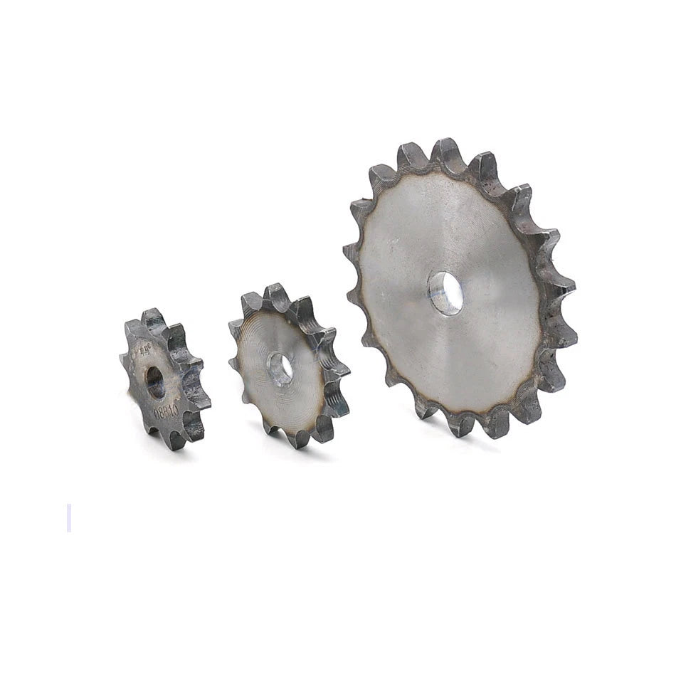 #40 Flat Chain Drive Sprocket 10T-37T Pitch 1/2" 12.7mm For #40 08B Roller Chain