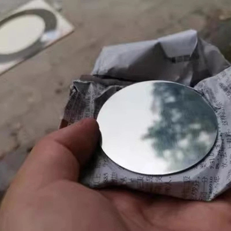 3 Pcs 304 Stainless Steel Mirror Round Sheet Diameter : 60mm, Thickness : 3mm
