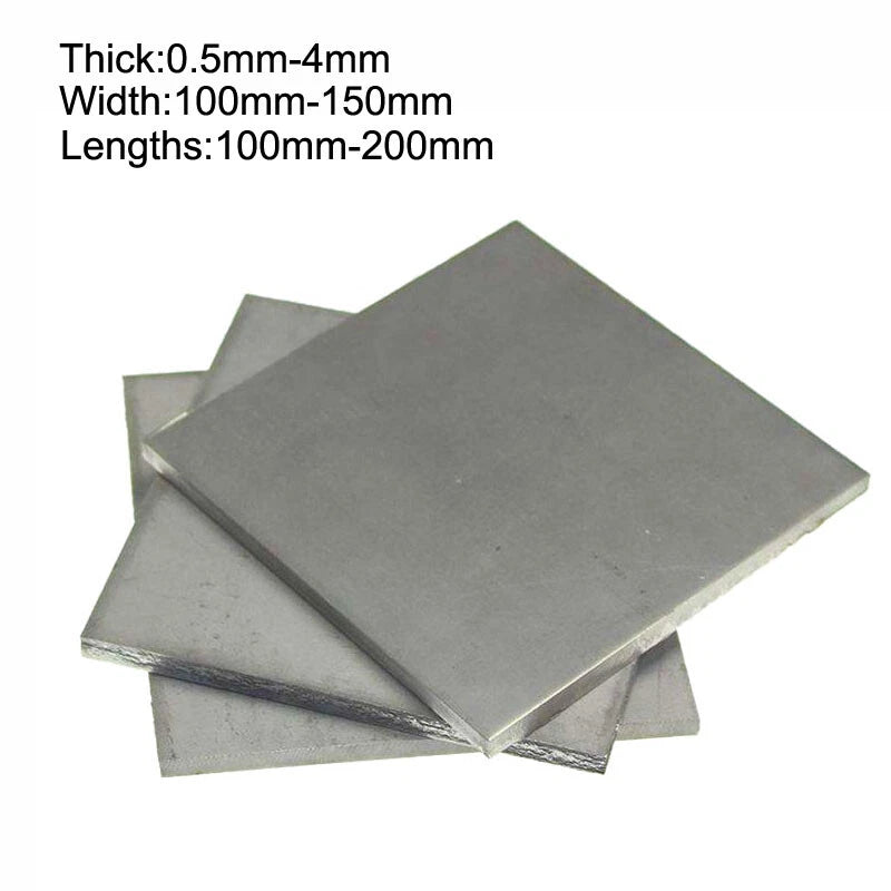 TC4 Titanium Plate Alloy Grade 5 Panel Metal Sheet Thick 0.5mm-4mm Metal Plate