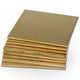Brass Square/plate/sheet 0.6mm To 6.0mm -  Brass Sheet Metal Guillotine Cut