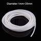 Silicone Round Rod Sealing Strip Waterproof Solid Silicone Wire Diameter 1~25mm