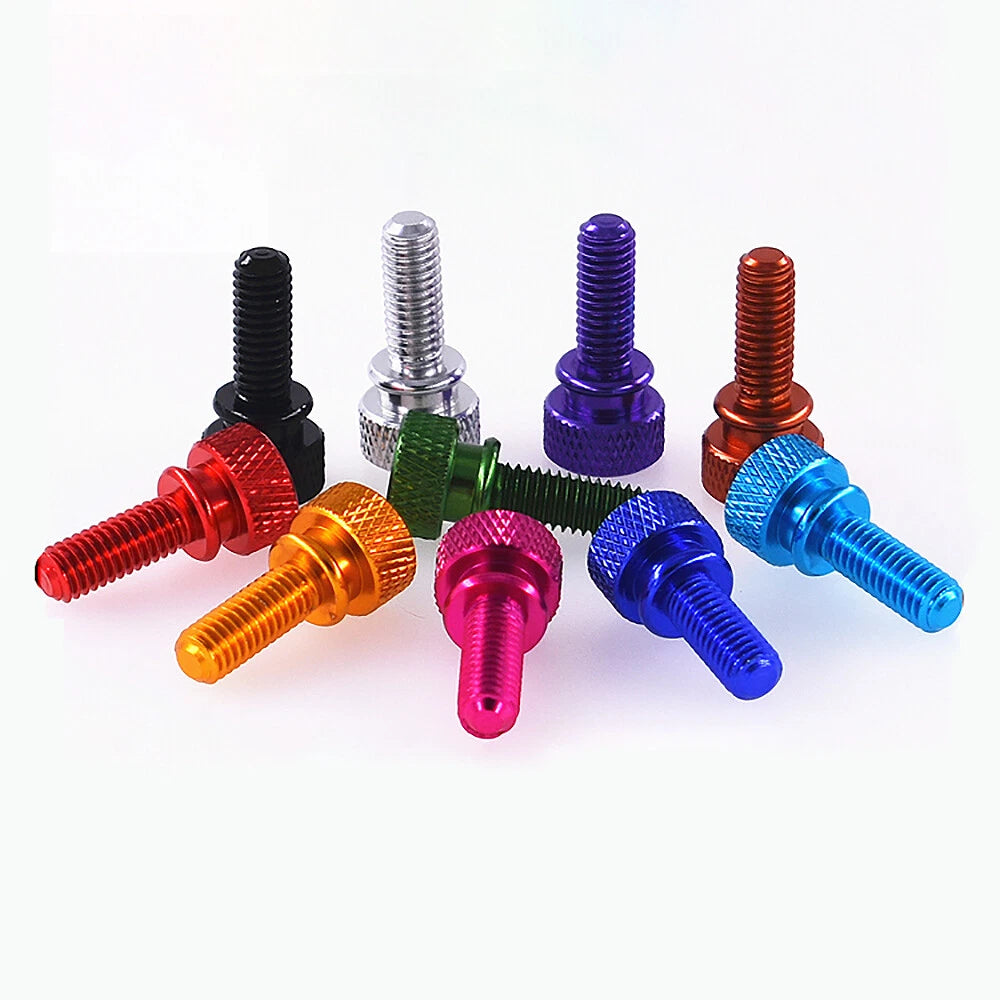 M6 x14mm Grip Knob Bolt Knurled Thumb Screw Flat Thumb Screws Hand Tighten Screw