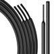 Black 2:1 Heat Shrink Tubing – Electrical Wire Sleeving & Cable Insulation
