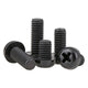 M3 Black Nylon Pan Head Phillips Machine Screws — Plastic Screws 4mm to 30mm