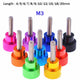 M3 Knurled Thumb Screws with Collar – Stainless Steel, 4–20mm, 10 Colors