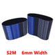 S2M Closed Loop Timing Belt — 2mm Pitch, 6mm Width | 82mm–1004mm Circumference