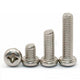 M1–M2.5 Pan Head Phillips Machine Screws – A2 Stainless Steel (304), Fully Threaded