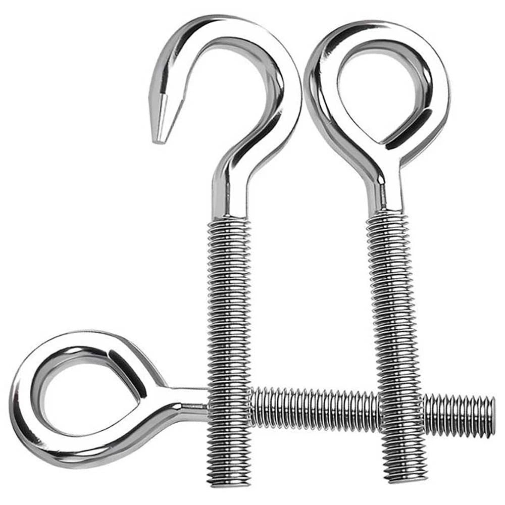 Metric Eye Bolt & Hook Screw — Stainless Steel, M4–M24, Standard & Left Hand Thread - HomeDIYer