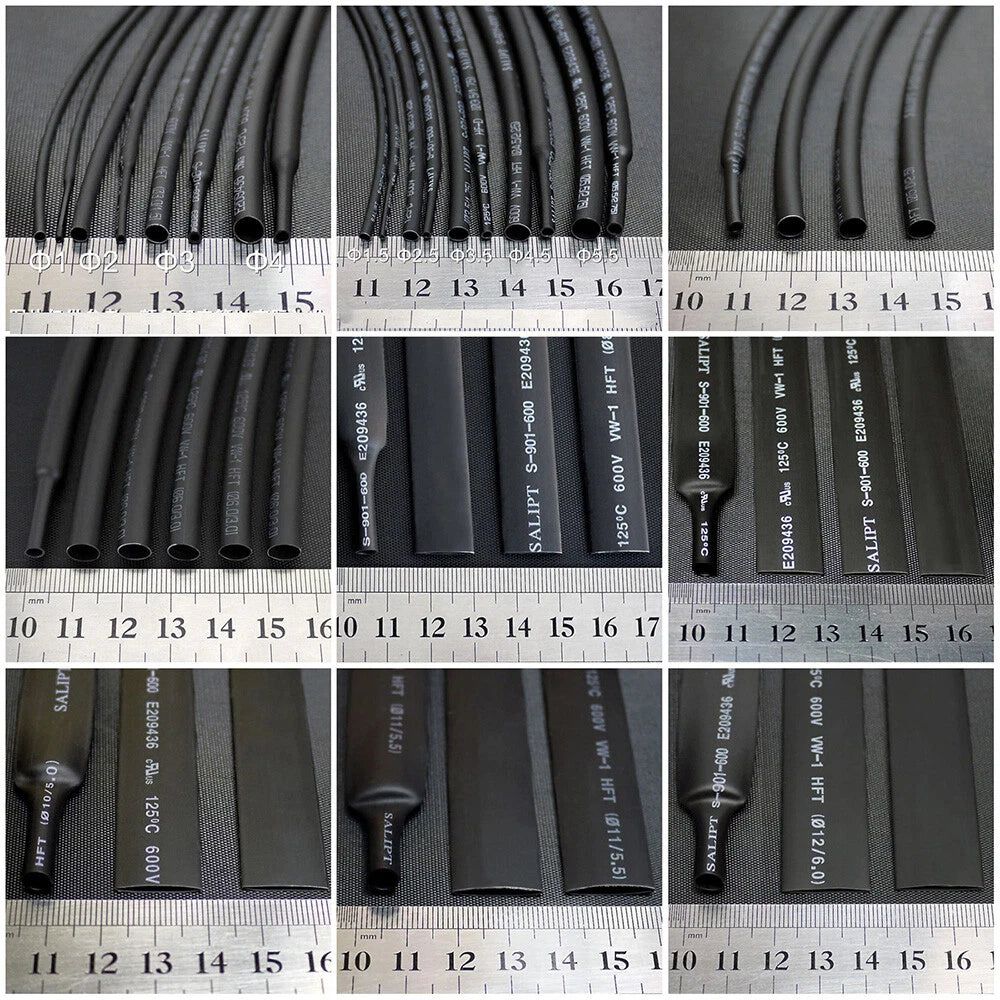 3:1 Adhesive Heat Shrink Tubing – Dual-Wall Glue Lined, Φ1.6mm to Φ160mm