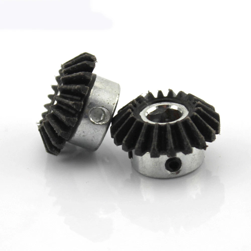 2pcs 20T 8mm Metal Bevel Gear Right Angle Drive Gears Modulus 1 Model DIY