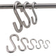 A2 Stainless S Hooks Heavy Duty Garden Tool Shed Steel Rust Proof Loop Hanger