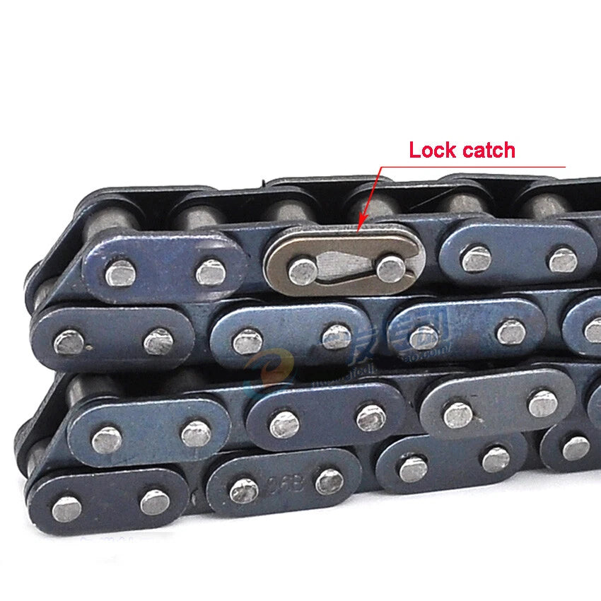 #35 Roller Drive Chain Pitch 3/8" 9.525mm Steel 06B-1/06C-1 Transmission Chain