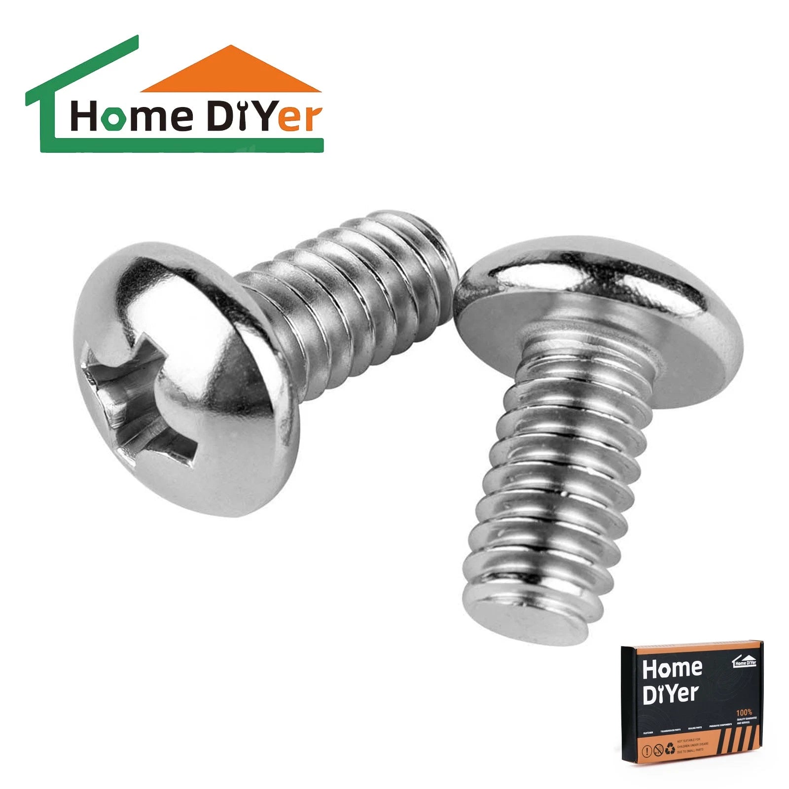 M2 M2.5 M3 M3.5 M4 Pozi Pan Head Machine Screws – Pozidriv A2-70 Stainless Steel DIN 7985 (UK Made)
