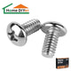 M2 M2.5 M3 M3.5 M4 Pozi Pan Head Machine Screws – Pozidriv A2-70 Stainless Steel DIN 7985 (UK Made)