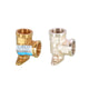 1/2" BSP Brass Wall Elbow Pipe Fitting | Female-Female & Female-Male Thread