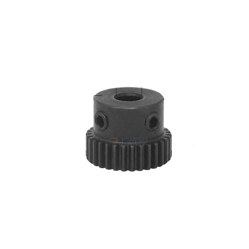 0.5M 34T Spur Gears Steel Pinion Gears Metal Spur Transmission Gear 45 Steel