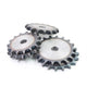 #80 Flat Chain Drive Sprocket 10T-30T Pitch 1" For #80 16A Roller Chain