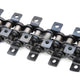 08B-1 Simplex Roller Chain With Double Bent Ears 12.7mm European Standard 1.524M