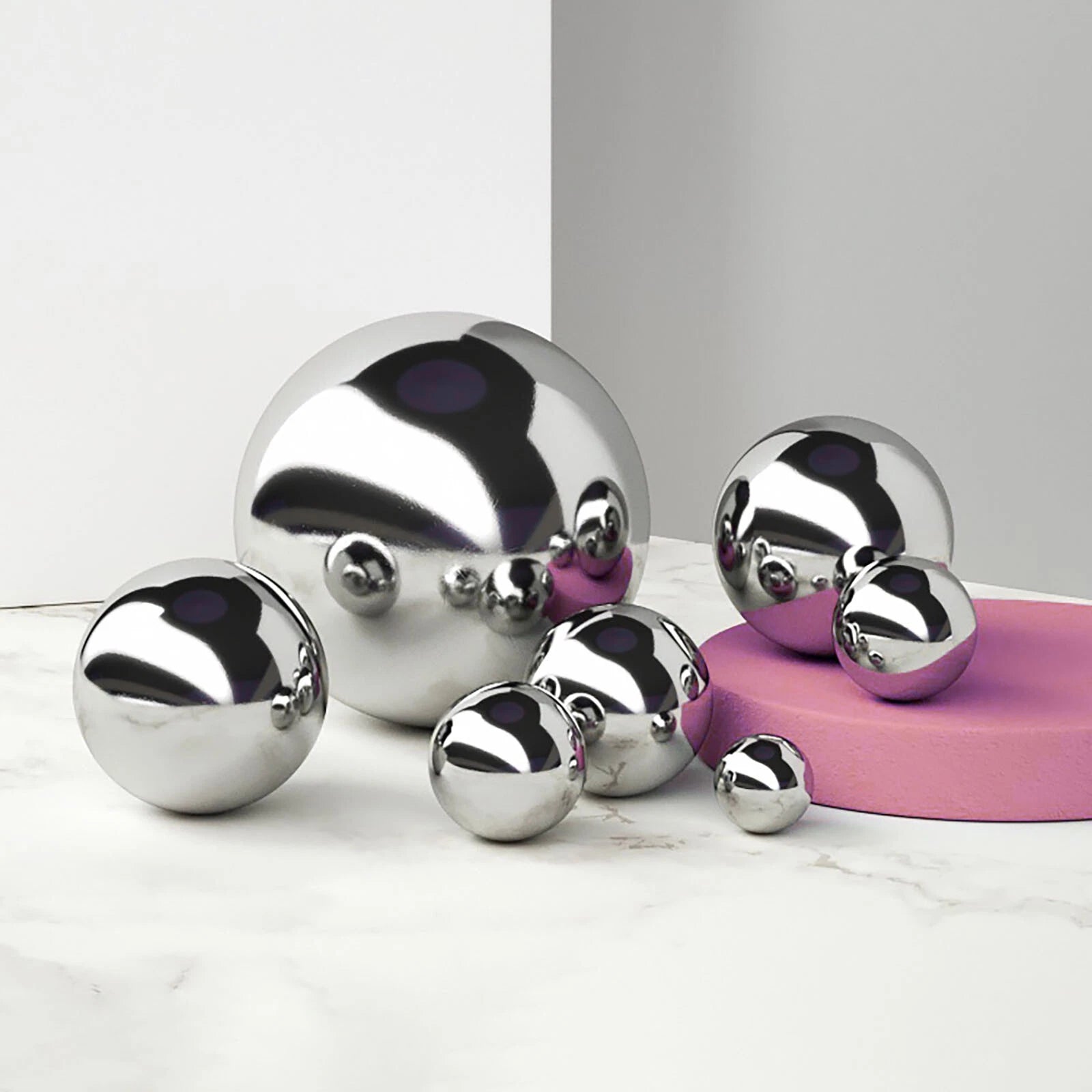 Chrome Steel Stainless Ball Bearings 1/2/3/4/5/6/7/8/9/10/14/15~30mm Diameter